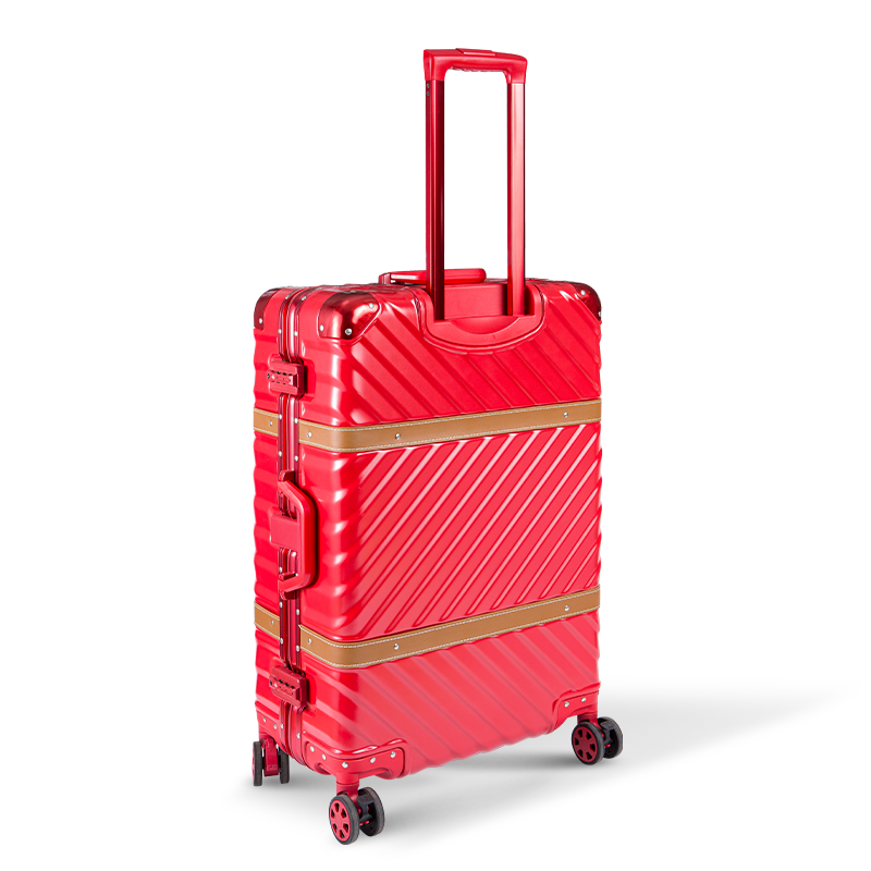 Új eltávolítható fonó vintage divatos poggyász, karcálló kerekekkel férfiak és nők számára-ideális az utazáshoz